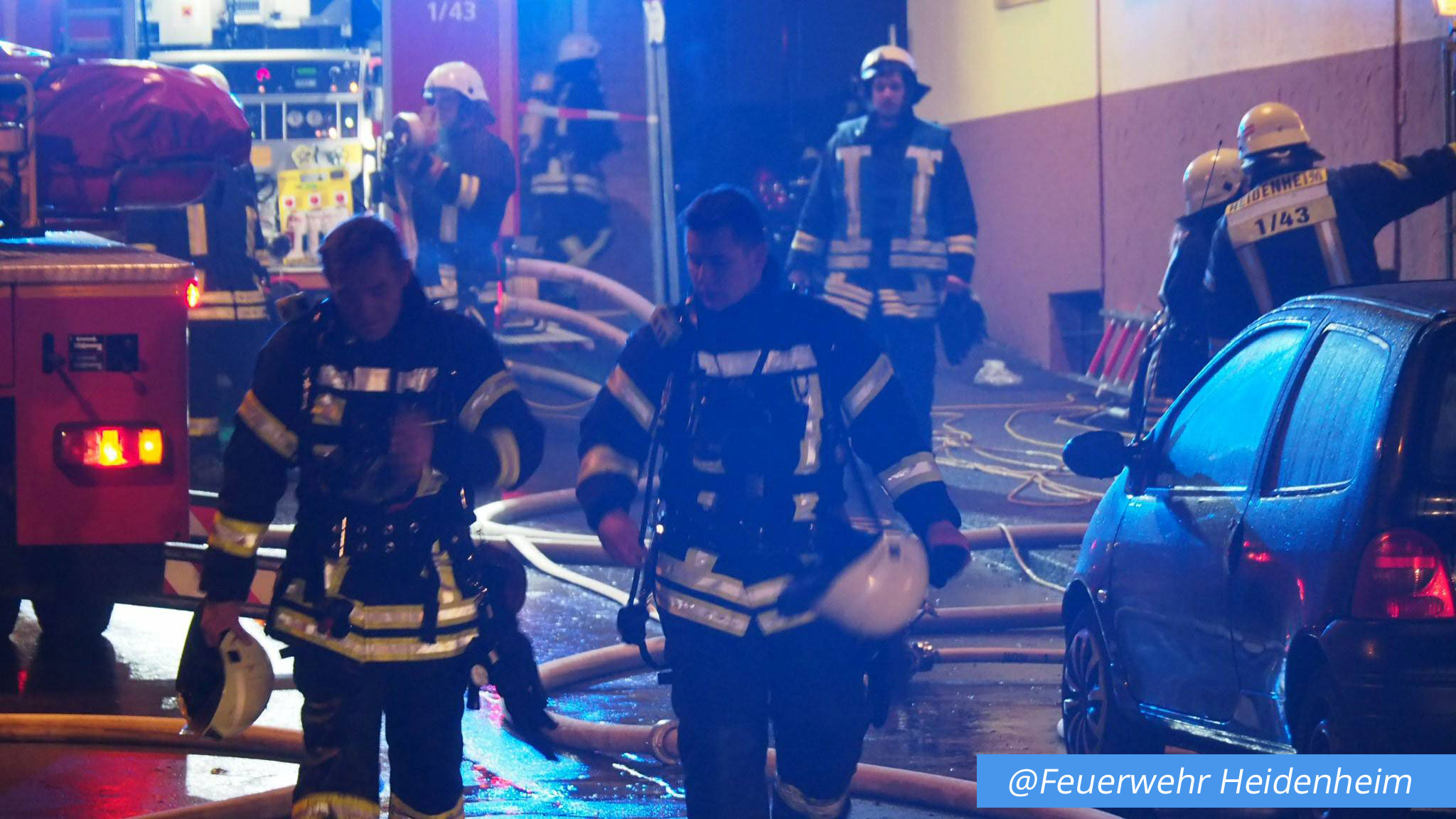 Gebäudebrand Heidenheim