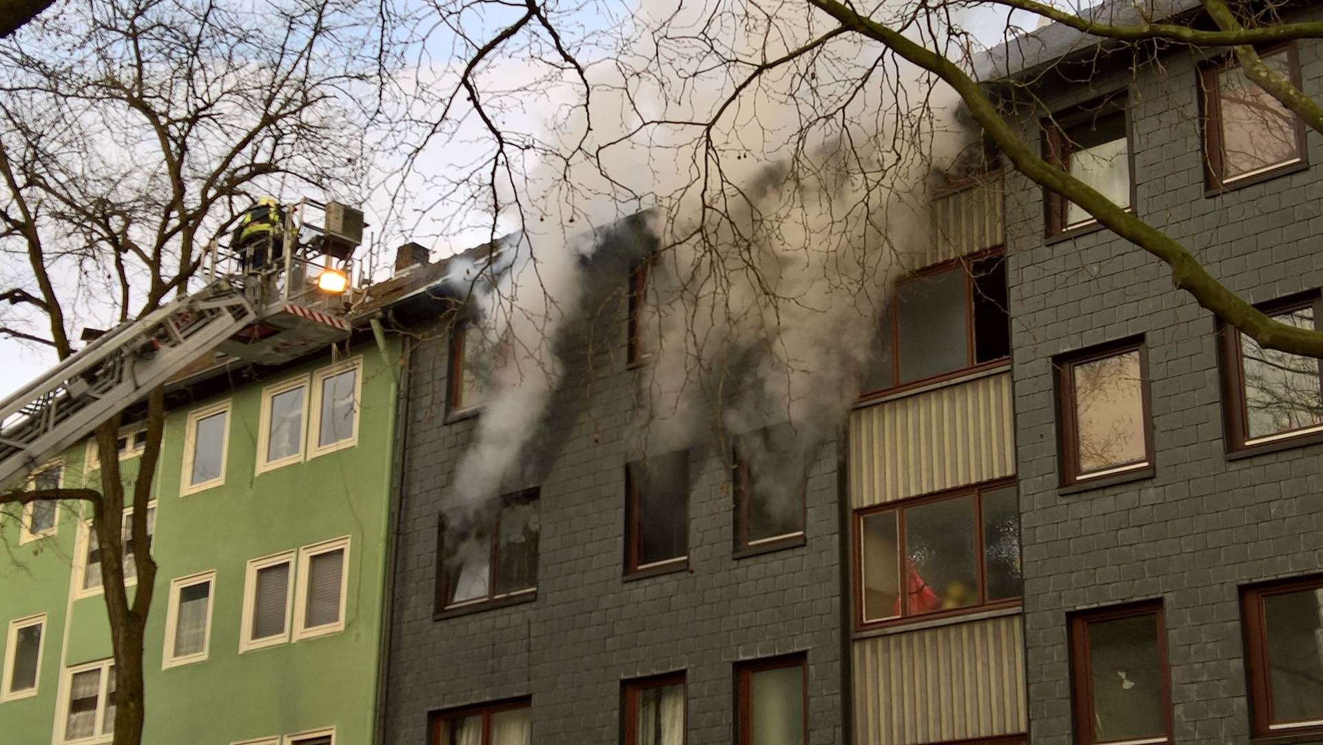 Wohnungsbrnad Gewerkenstrasse